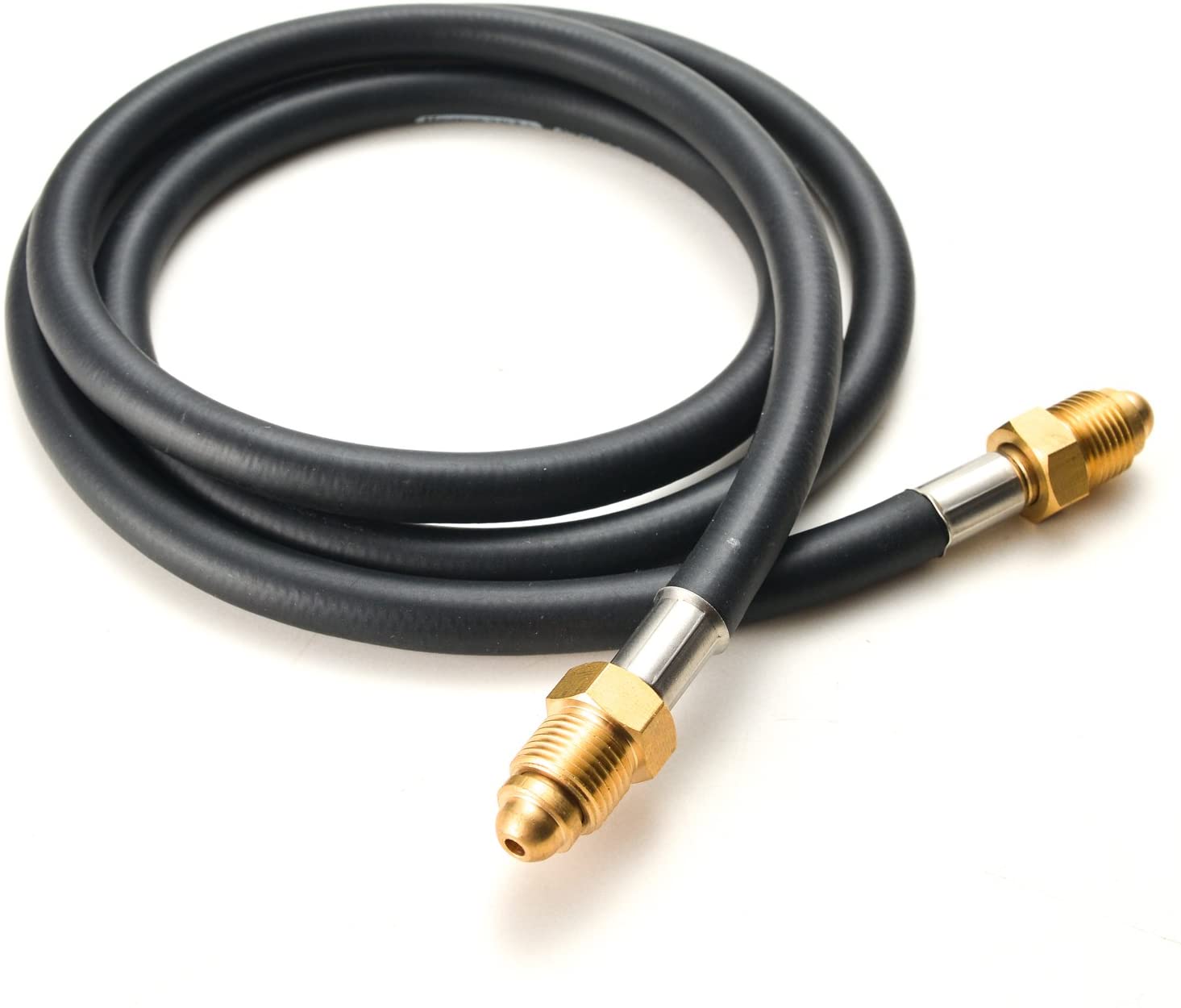 1.63KGS Soft Hose 25ft 1/4" B Fittings 800PSI Oxy Acetylene Twin Type T Grade R Grade Welding Hose