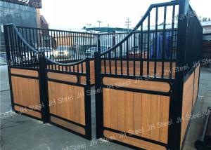 China Heavy - Duty Sliding Barn And Stable Horse Stall Panels Designs For Long Life wholesale