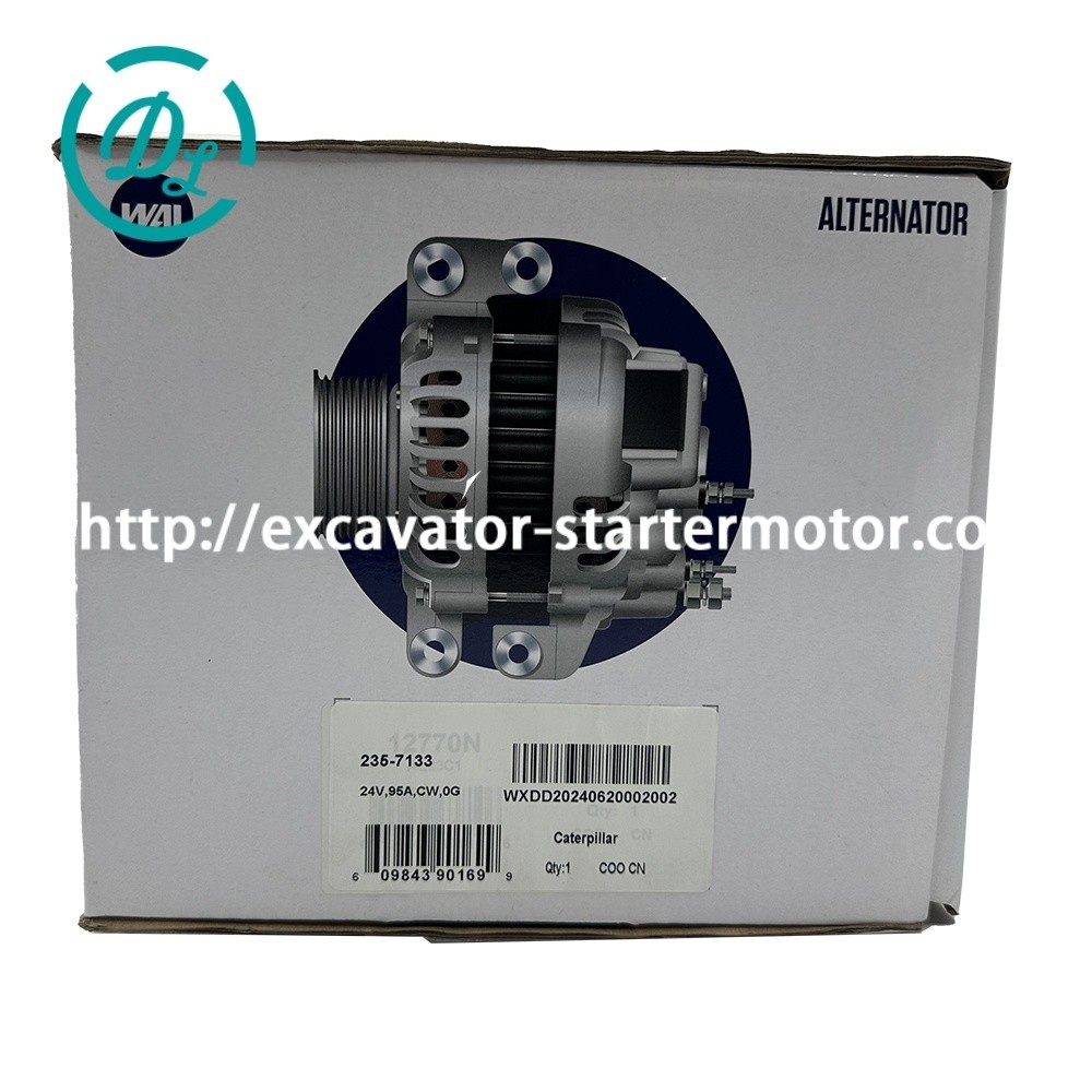 Alternator Excavator C13 235-7133 226-7683 10R-9096 12770N 24V 95A