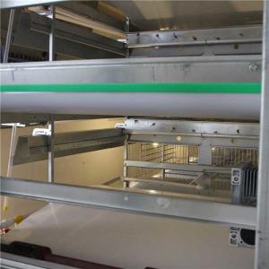 China 4 Tiers Poultry Farm Cleaning Equipment , Automatic Chicken Farm Machine wholesale