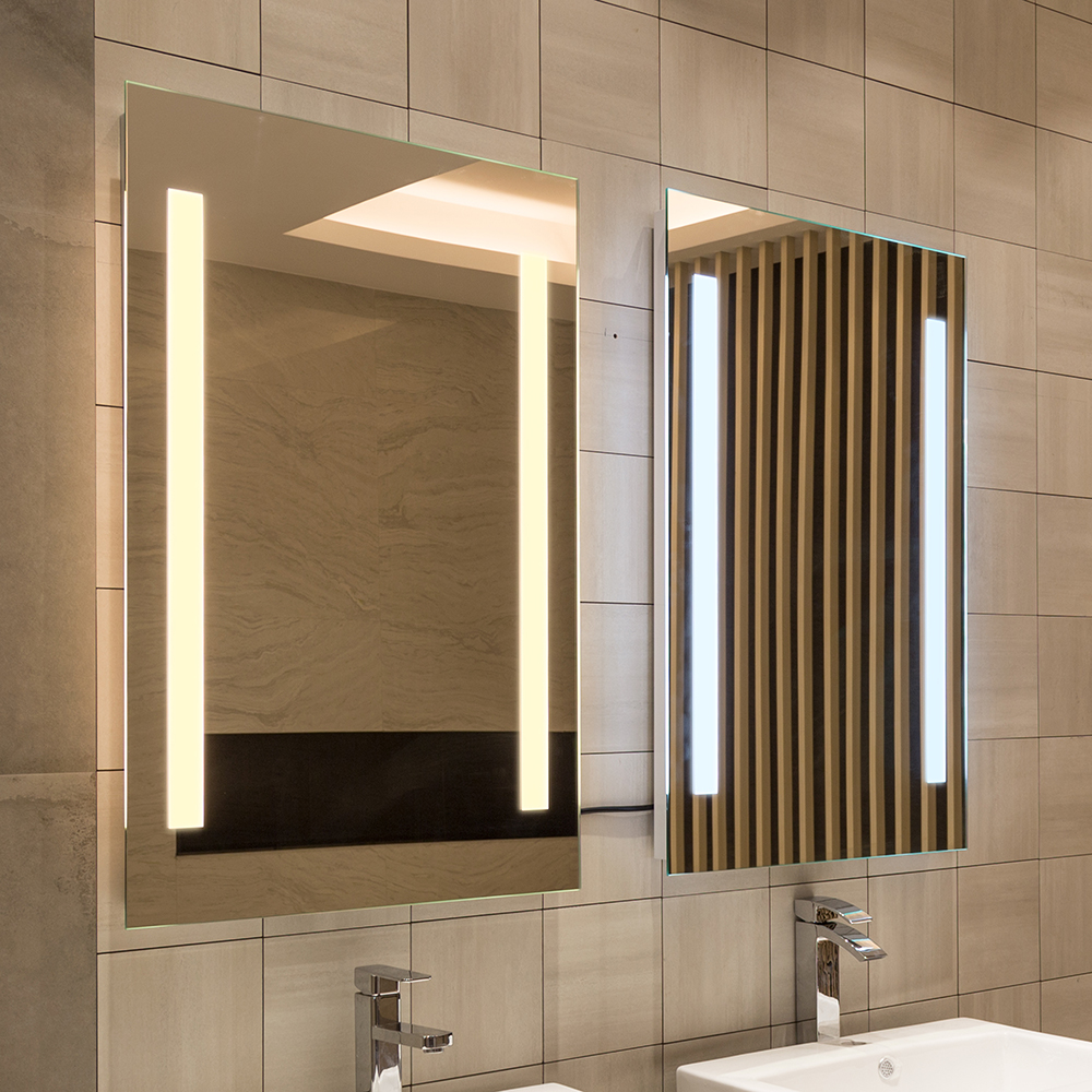 Modern Design Bathroom Mirror With Bluetooth LED Lighting Bluetooth Illuminated Mirror