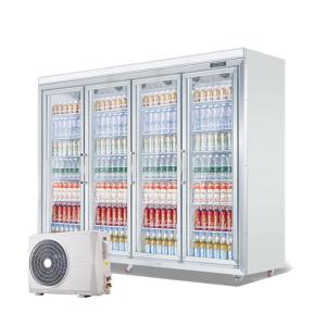 China Supermarket Deluxe Split Vertical Refrigerating Display Case wholesale