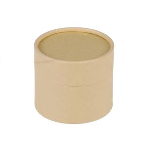 China Wholesale Cheap Recycled Brown Kraft Paper Tube Packaging Boxes For Candle Tube Cardboard Cylinder Gift Packing wholesale