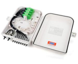China Cable Distribution Box IP 65 ，2 inlet, 16 outlet Fiber Distribution Terminal FTTx wholesale