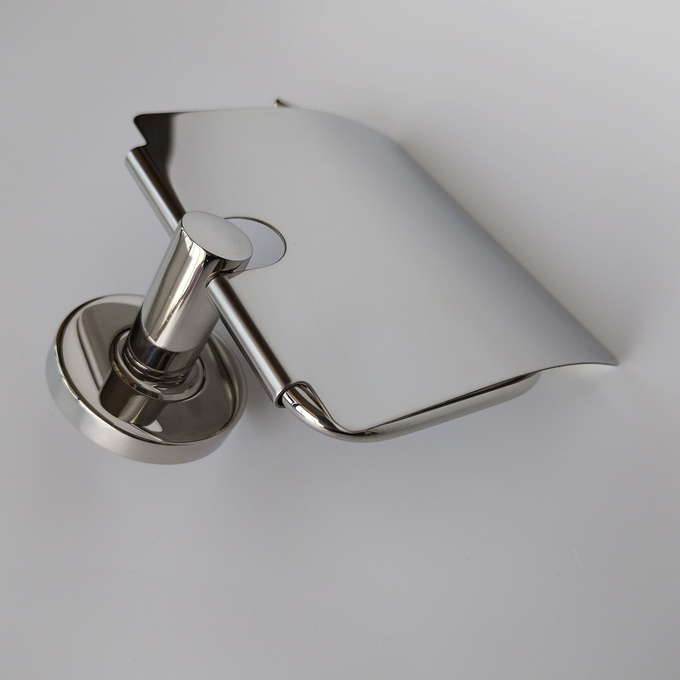 304 Stainless Steel Paper Towel Holder With Lid OEM ODM Acceptable