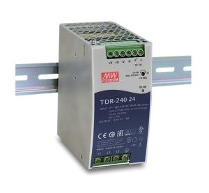 China 240W Three Phase TDR-240-24 Industrial DIN Rail Built In Active PFC wholesale