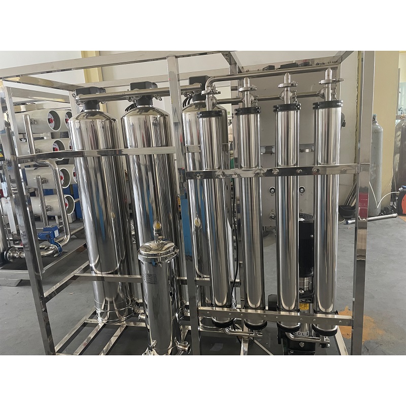 Stainless Steel/FRP Vessel Water Purification Refilling Station Machine 300kg Capacity