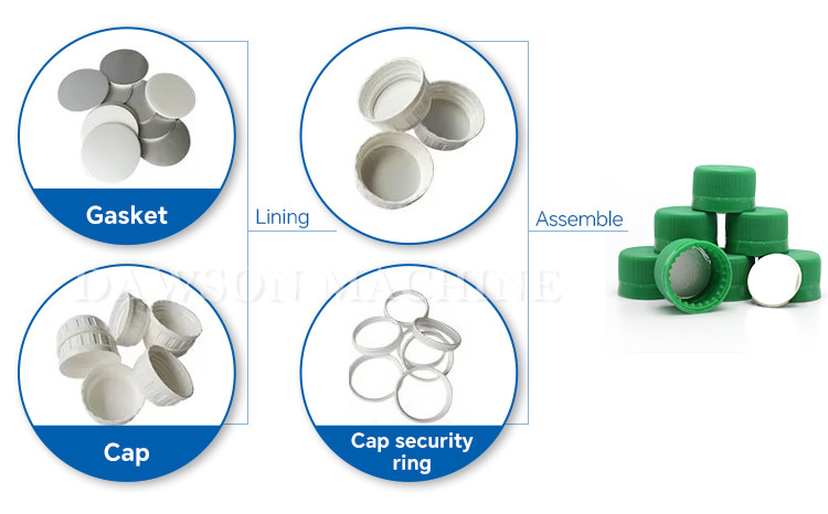 Automatic High Speed Capping Machine for Screw Cap Shampoo Bottle Cap Assembly Machine