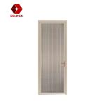 Exterior Aluminum Casement Door Double Swing Narrow Thin Aluminium Frame Door