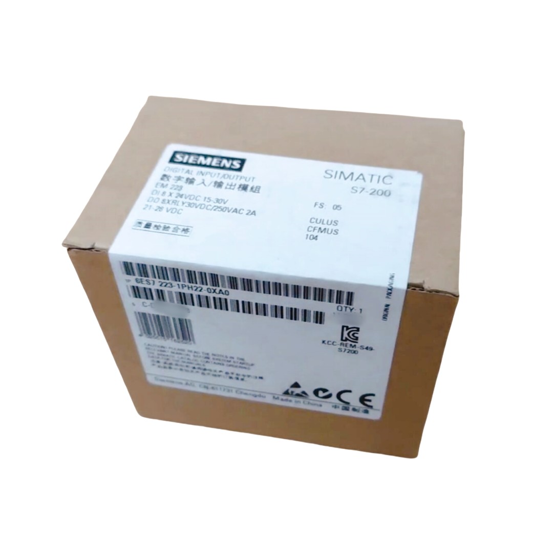 SIEMENS SIMATIC S7-200 PLC 6ES7223-1PH22-0XA0 EM 223 24 VDC Digital Comb 8 Inputs/8 Relay Outputs