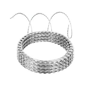 China Anti-corrosion BTO 22 Hot Dipped Galvanized Concertina Barbed Wire for Protecting Mesh wholesale