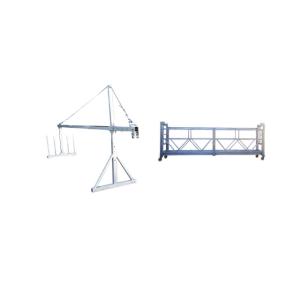 China Aluminum ZLP630 6 meters counter weight hanging platform for sale wholesale