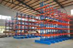 China Structural Powder Coated Double Sided Cantilever Racking Warehouse Metal
