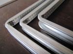 Double glazing aluminium spacer bar