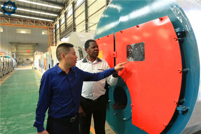 4 Ton Industrial Oil & Gas Fired Horizontal Steam Boilers Price For Rubber Industry