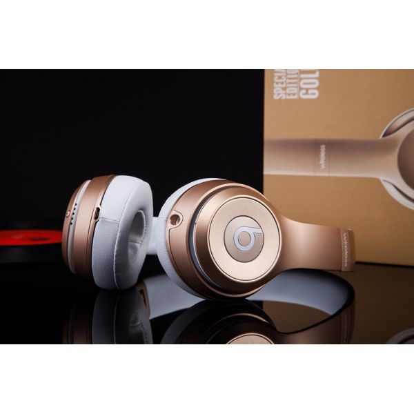 Beats by Dr.Dre Solo2 Wireless Headband Wireless Headphones Special Edition Gold