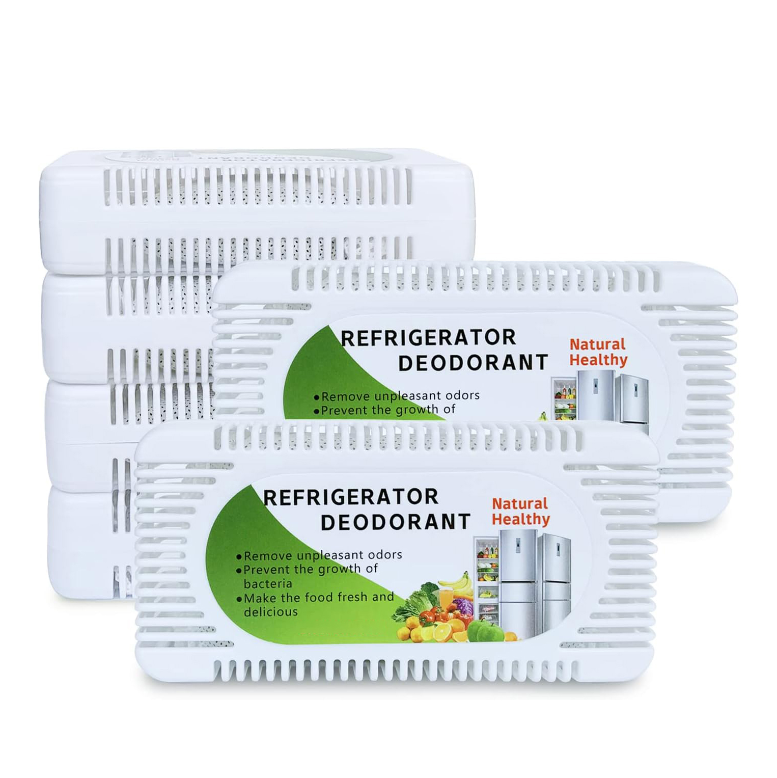 Eliminate Fridge and Freezer Odors with Our Refrigerator Deodorizer 11.5*5.5*2.5 cm