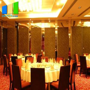 China Gallery Acoustic Room Dividers Restaurant Aluminium Sliding Door 5 Years Warranty wholesale