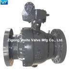 WCB Carbon Steel Flanged Ball Valve 600LB 16'' Large Diameter Ball Valves