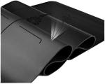 5mm Luxury Anti Slip Black Natural PU Rubber Yoga Mats Private Packaging Custom