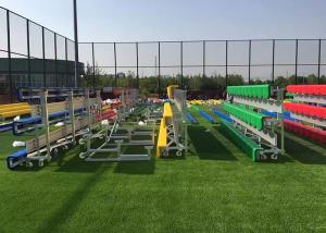 China Temporary Outdoor Modular Grandstands with Plastic Bench Seats wholesale