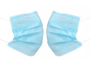 China Meltblown 3Ply Non Woven Face Mask With Earloops 50pcs / Bag wholesale
