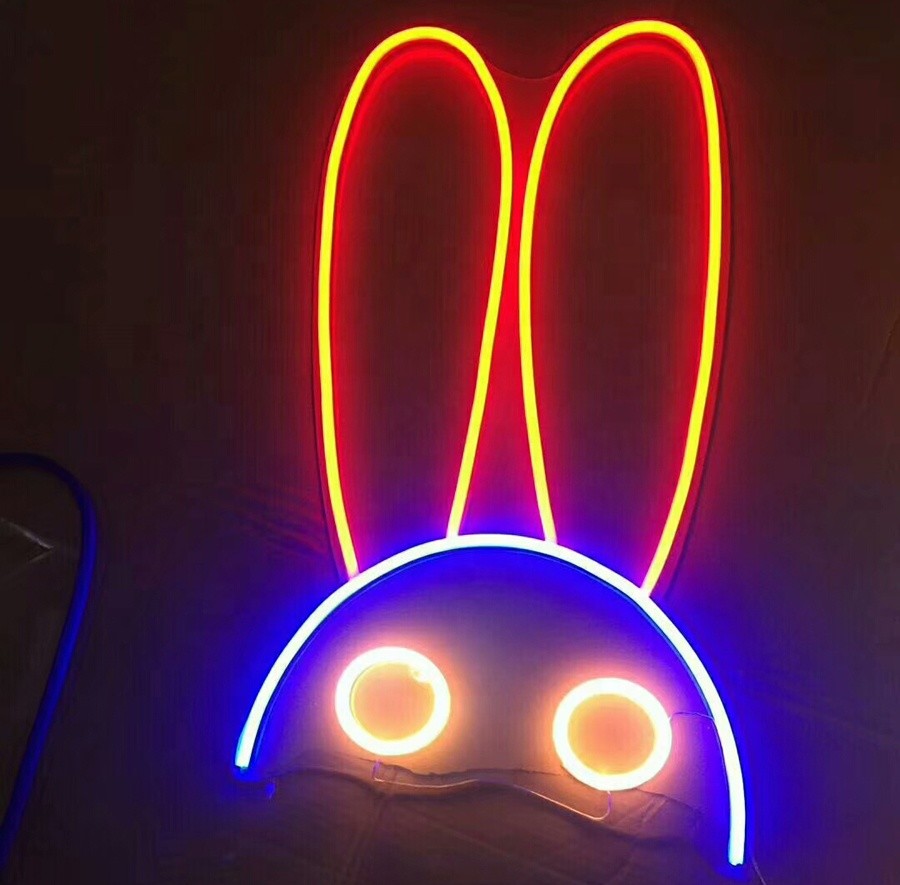 Outdoor Flexible Waterproof RGB Acrylic Sign Flex LED Neon Sign Custom Signs Letter Advertising