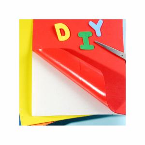 China Die Cutting Adhesive Foam Stickers For Kids DIY Activity 38 Shore C Hardness wholesale