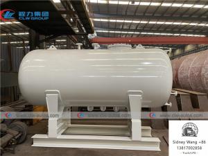 China 5000 Liters 2.5 Ton LPG Gas Station With Cylinder Refilling Scale wholesale