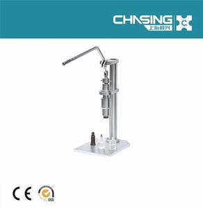 China Stainless Steel Manual Perfume Bottle Crimping Machine 20BPM wholesale