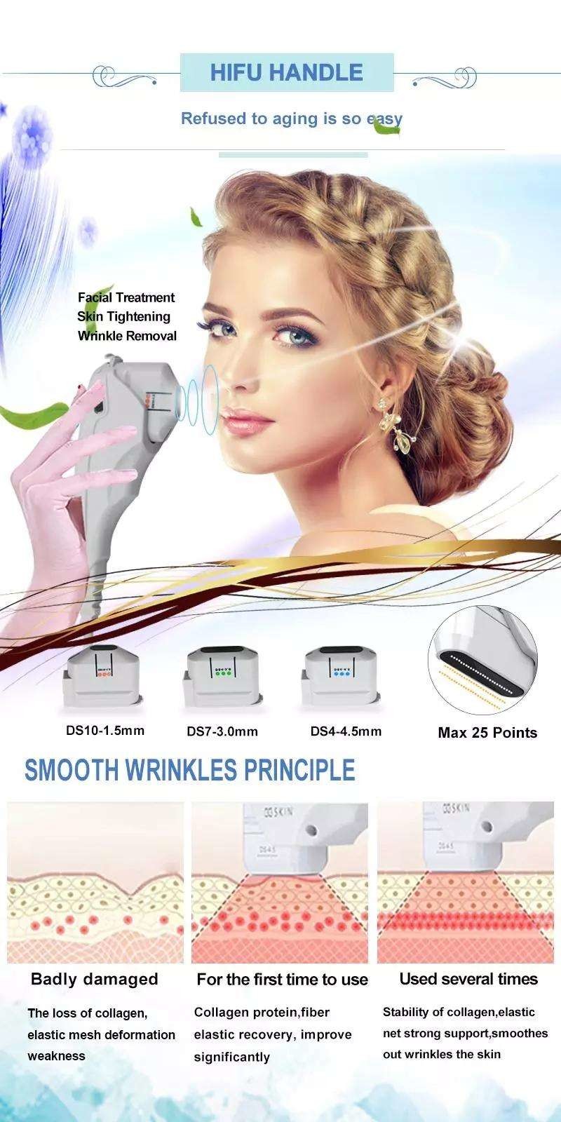 Liposonic HIFU Lifting Machine 2 In 1 10000 Shots Face Wrinkle Removal Machine