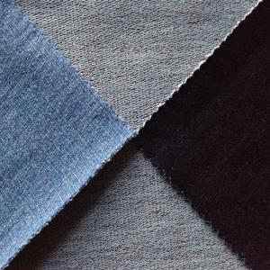 China indigo cotton spandex knit denim for jeans wholesale