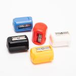 Simple Designed Red Handheld Pencil Sharpener 24mm