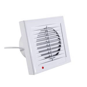 China 4 Inch Louvered Bathroom Ceiling Exhaust Fan Plastic Roof CCC Certification wholesale