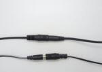 5.5*2.1*10mm male plug and 5.5*2.5*10mm female plug extension cord