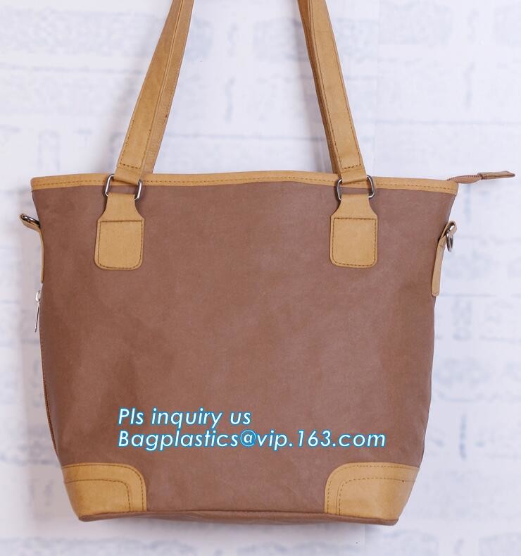 Dupont Tyvek PU coated shopping bag PU coated Tyvek bag PU coated tyvek eco bag,Tote Bag Cotton With Logo Printing Tyvek