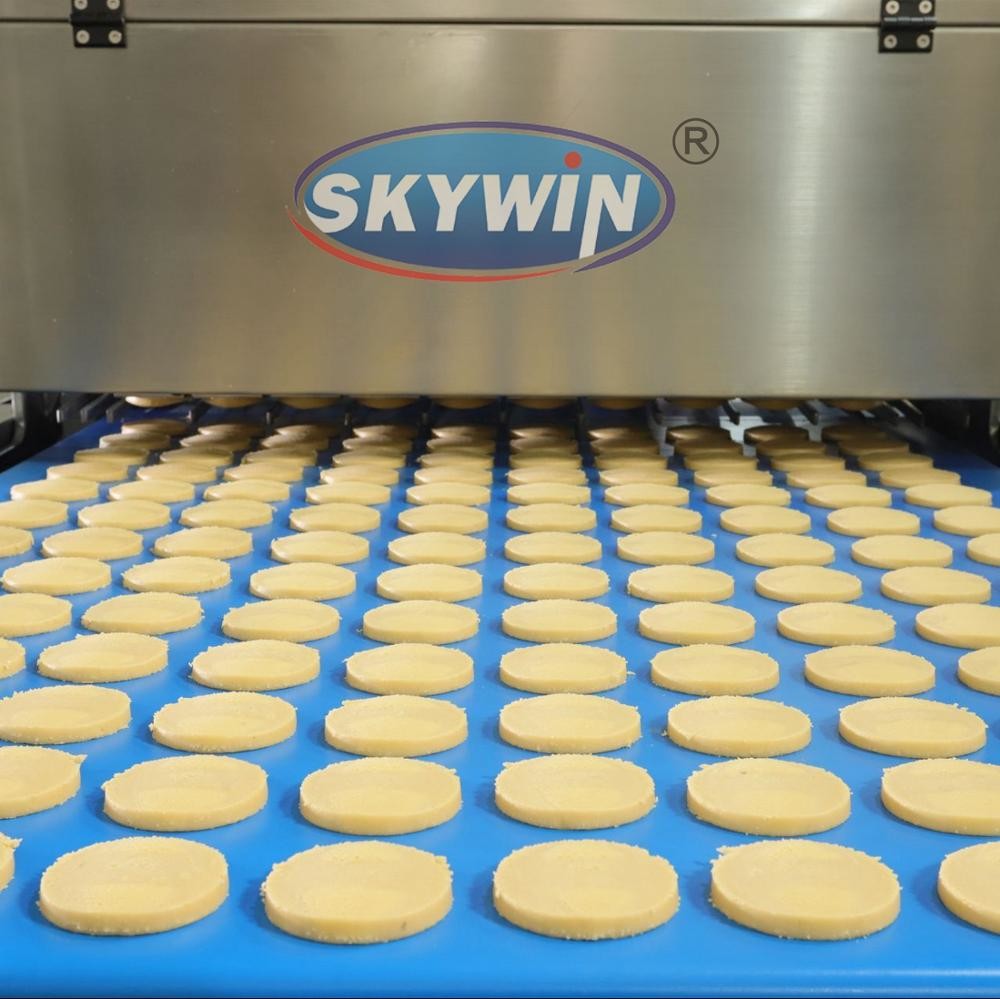 50-1500kg/Hr Working Width 1200mm Automatic Cookie Making Machine