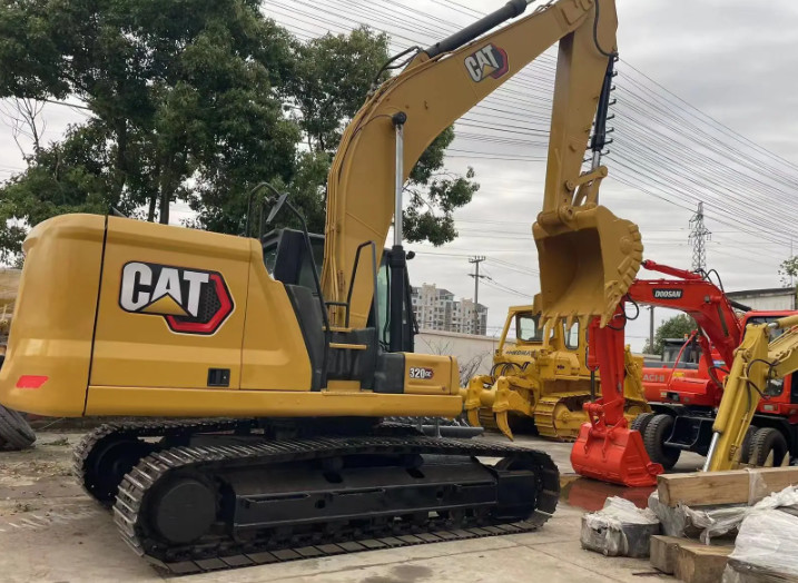 Strong Heavy Cat 320GC Used Excavators Digger Construction Building 20 Ton Machinery
