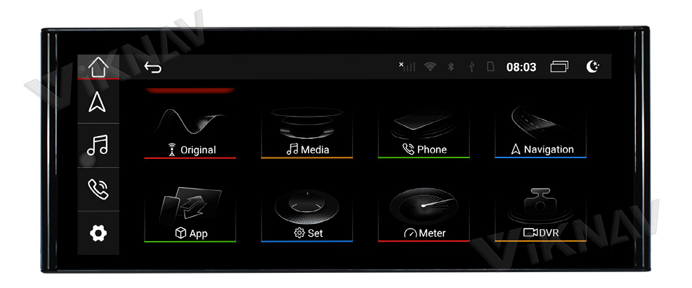 1920*720 Android Auto Car Stereo 12.3 Inch For Audi A8 D4 2011-2017