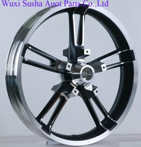 China Custom Bike Black Front 21&quot; Wheel Harley 08-20 Touring Models wholesale