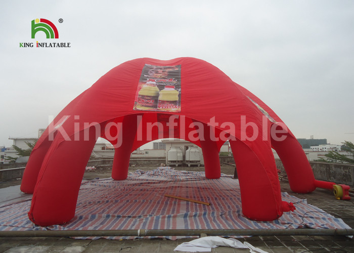 Plato 0.45 Mm PVC Tarpaulin Inflatable Event Tent For Advertising With Printing