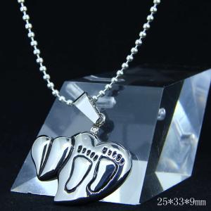 China Fashion Ladies Women Girls Stainless Steel Loving Heart Shapped Necklace Pendant LPH202 wholesale