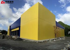China Modular Steel Structure Warehouse Commercial Metal Building Construction wholesale