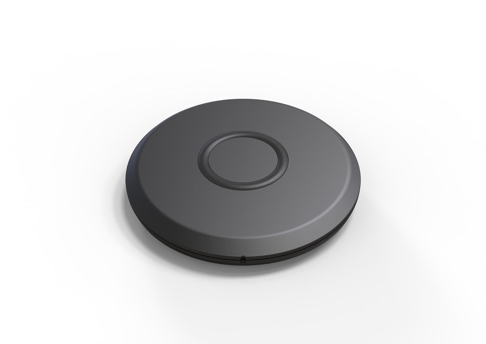 Portable Wireless Charger Pad Dual Alarm Iphone Charger Pad With Real Time Clock
