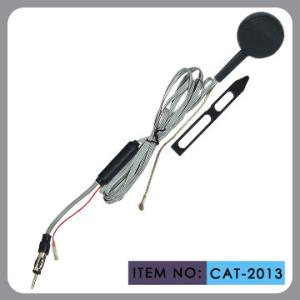 China Electronic Car Windscreen Antenna Round Black Shell Plastic Material wholesale
