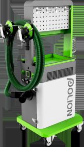 China Green Car Sanding Machine Dust Bag Suction Hose Motor Driving 40KGS Weight wholesale