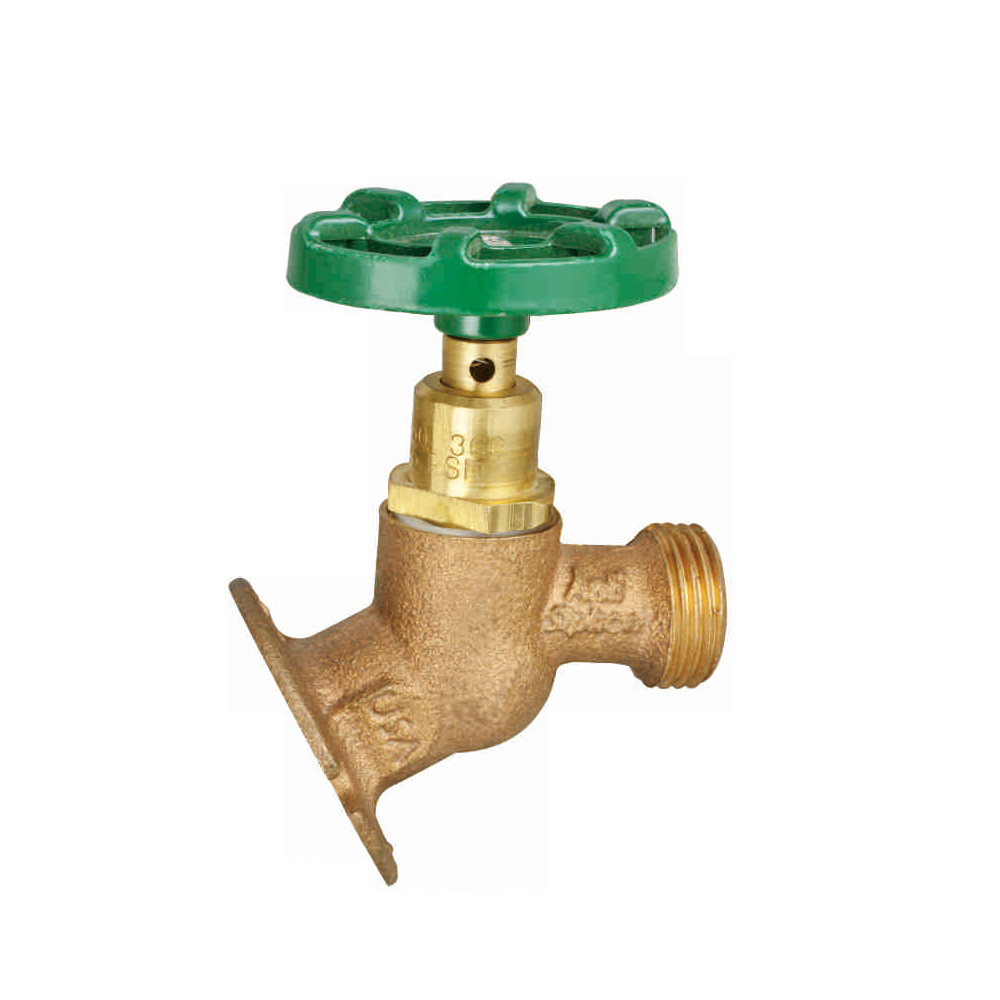 Water 3/4" Hose Bibcock , ANSI Round Head Bronze Water Tap