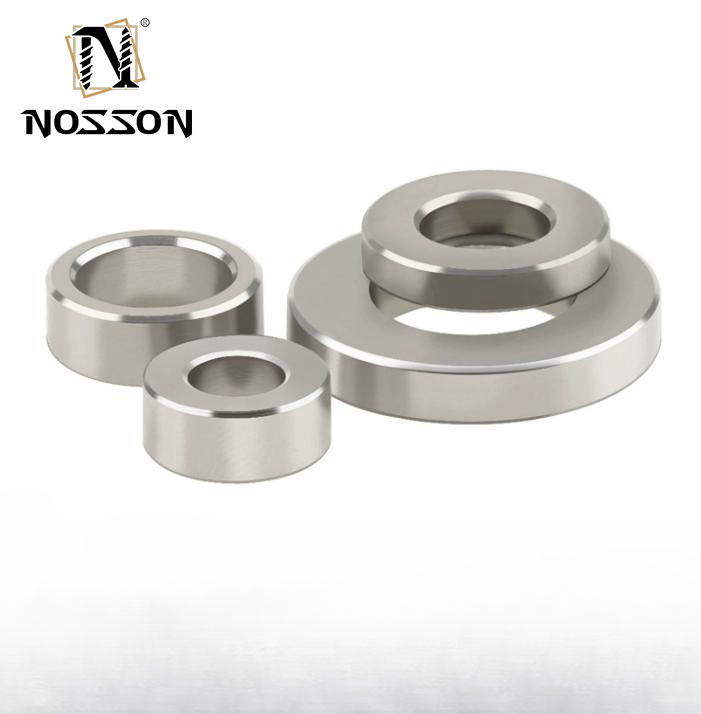 6mm 8mm 10mm Style Bonded Aluminium Countersunk Round Threaded Tube Bushing Spacers Sleeve Metal Stainless Steel Bushing