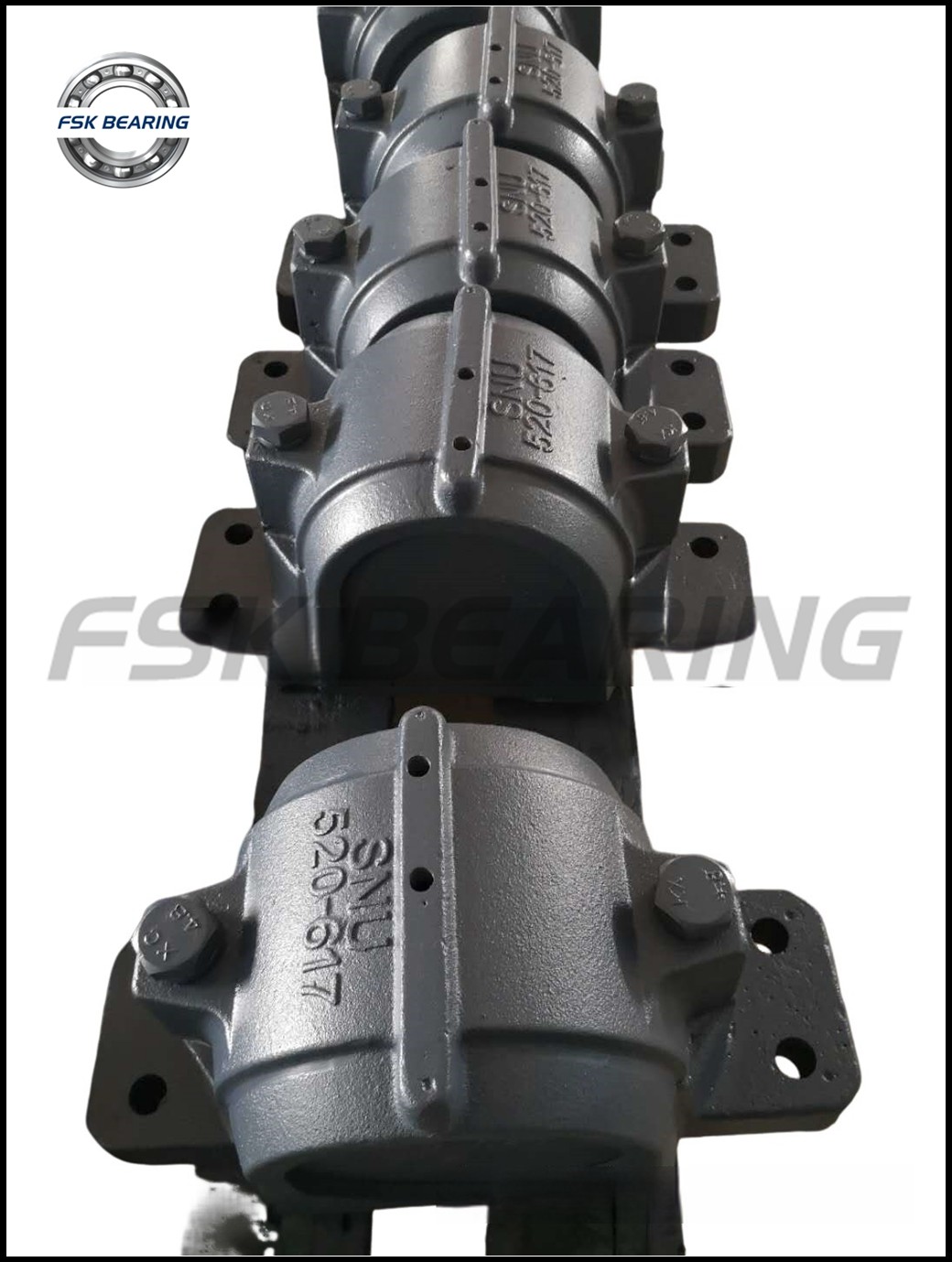 Cast Iron SAF526 Split Plummer Pillow Block Housings Long Life