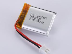 China LP802530 3.7V 600MAH Prismatic Battery for Digital Devices wholesale